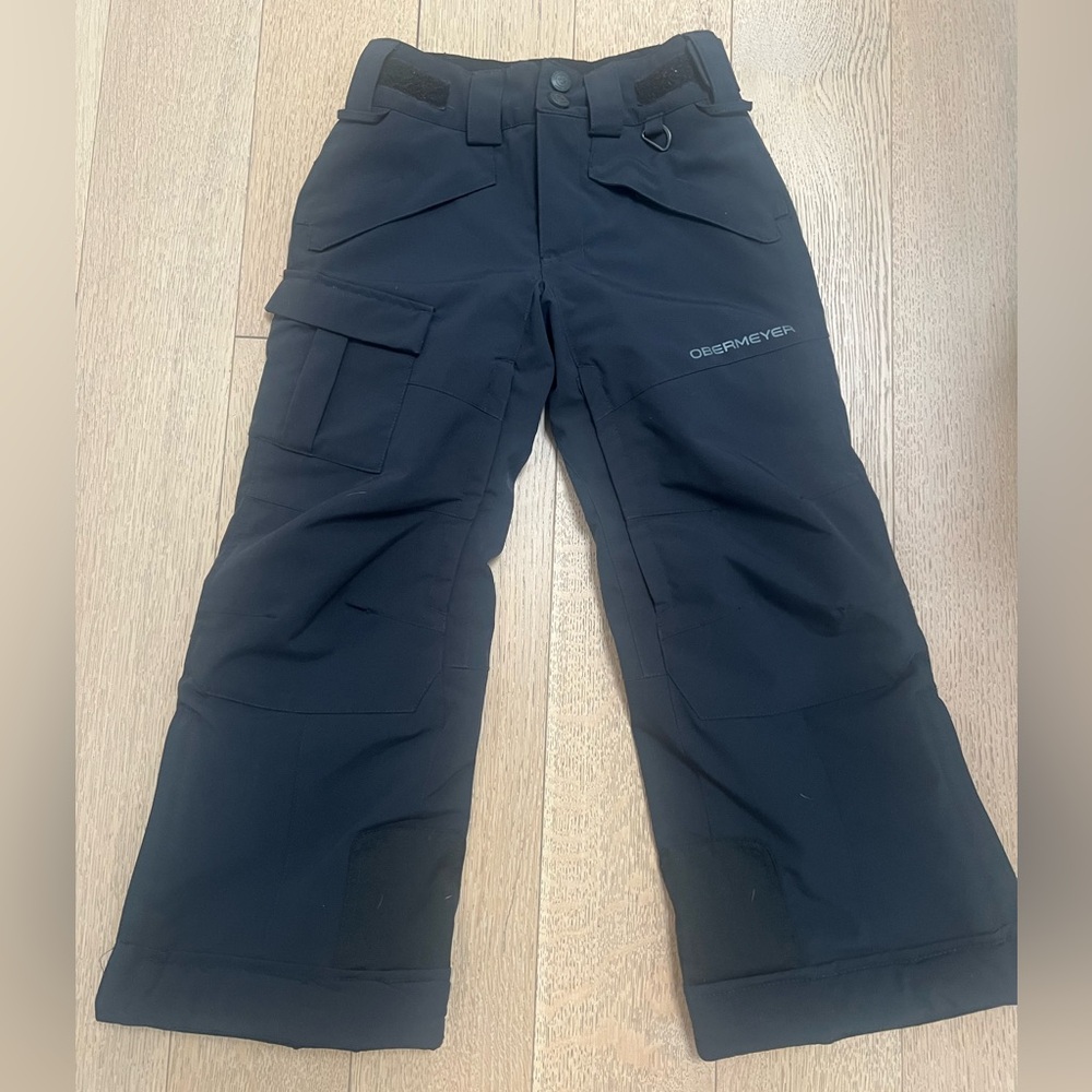 Obermeyer kids black ski pants